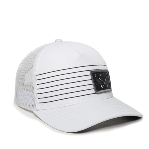 Striped 5-Panel Trucker Cap Thumbnail