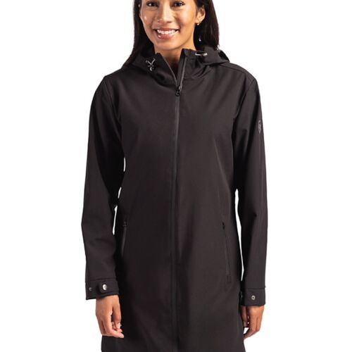 Cutter & Buck Camano Everyday Stretch Recycled Womens Water Resistant Jacket Thumbnail
