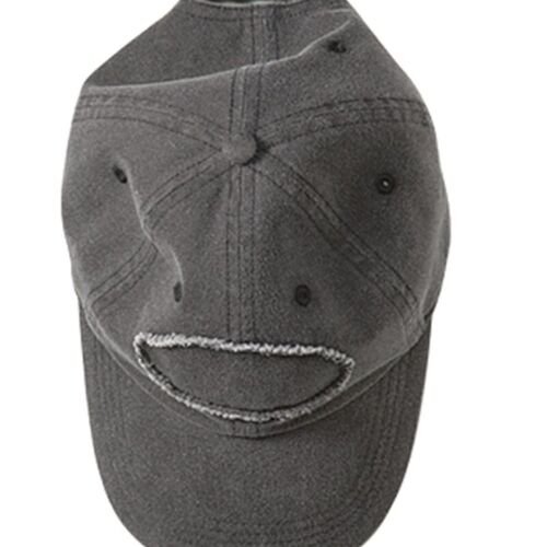 Pigment-Dyed Raw-Edge Patch Baseball Cap Thumbnail