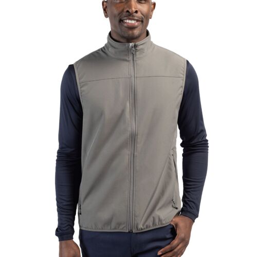 Clique Trail Eco Stretch Softshell Full Zip Mens Vest Thumbnail