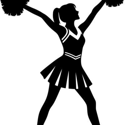 Cheerleading   Clipart 6 Thumbnail