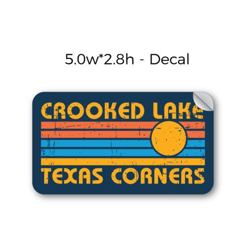 Crooked Lake Sticker Thumbnail