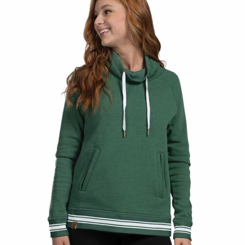 Women's Ivy League Fleece Funnel Neck Sweatshirt Thumbnail