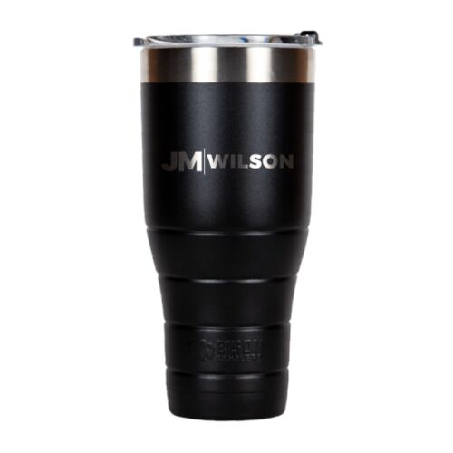 Black 32oz Bison Tumbler (JM Wilson) Thumbnail