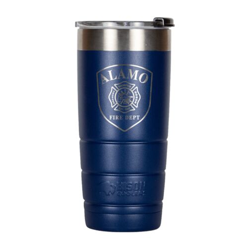 Navy 22 oz. Bison Tumbler (Alamo Fire) Thumbnail