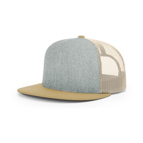 Wool Blend Flat Bill Trucker Thumbnail