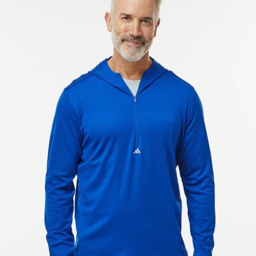 Lightweight Performance Quarter-Zip Hooded Pullover Thumbnail