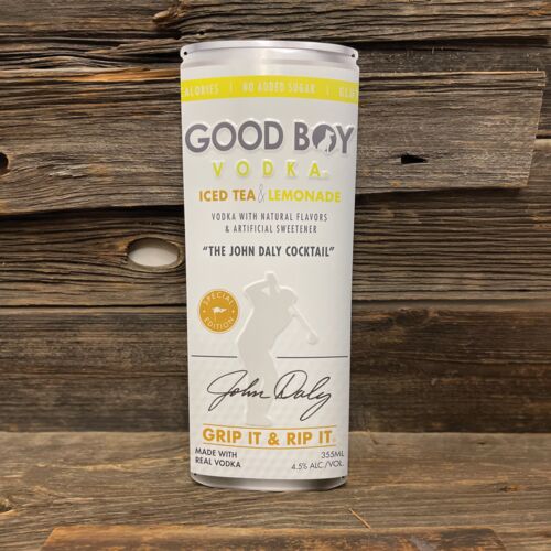 Good Boy Vodka x John Daly Tin Tacker Sign Thumbnail