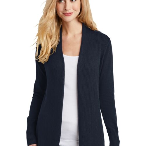 Port Authority® Women's Open Front Cardigan Sweater (SHOPCSM) Thumbnail