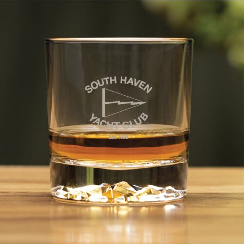 Aspen Rocks 11.5 oz. Sterling Cut Glass (South Haven Yacht Club) Thumbnail