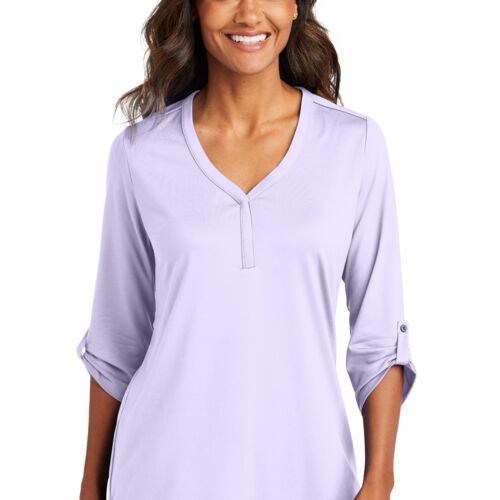 Ladies City Stretch 3/4 Sleeve Tunic Thumbnail