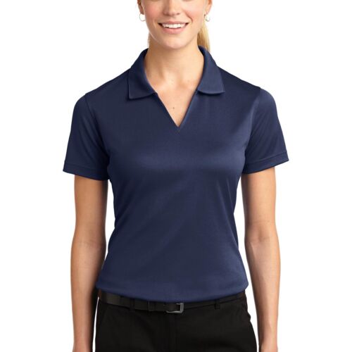 Sport-Tek® Women's Dri-Mesh® V-Neck Polo (Yeo & Yeo) Thumbnail