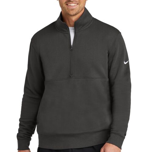 Nike Men's Club Fleece Sleeve Swoosh 1/2-Zip (Yeo & Yeo) Thumbnail