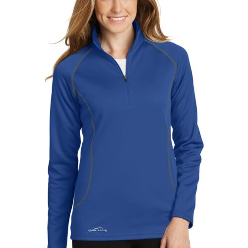 Eddie Bauer® Women's Smooth Fleece 1/2-Zip (Yeo & Yeo) Thumbnail