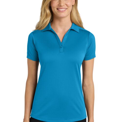 Women's Diamond Jacquard Polo (ArborFCU) Thumbnail