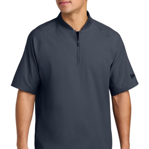 New Era® Cage Short Sleeve 1/4-Zip Jacket (NAME/NUMBER OPTION) Thumbnail