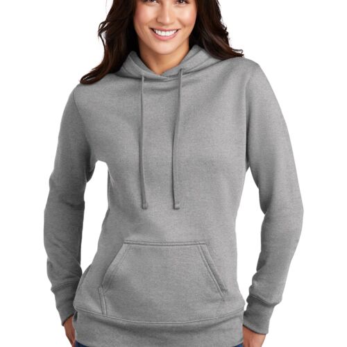 Ladies Core Fleece Pullover Hooded Sweatshirt ( Name + Number option ) Thumbnail