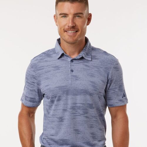 Ultimate365 Textured Stripe Polo Thumbnail