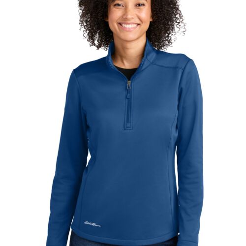 Eddie Bauer® Women’s Smooth Mid Layer Fleece 1/2-Zip Thumbnail