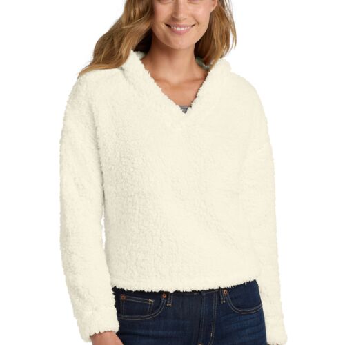 Ladies Cozy Fleece Hoodie (Allegan Northward) Thumbnail