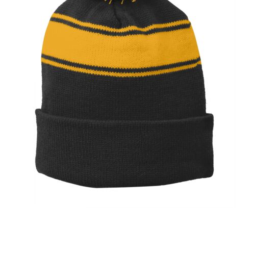 Stripe Pom Pom Beanie (Allegan Northward) Thumbnail