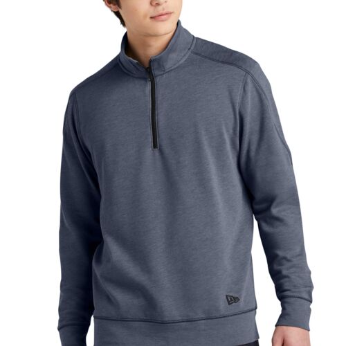 New Era® Tri-Blend Fleece 1/4-Zip Pullover (Sherriff Goslin) Thumbnail