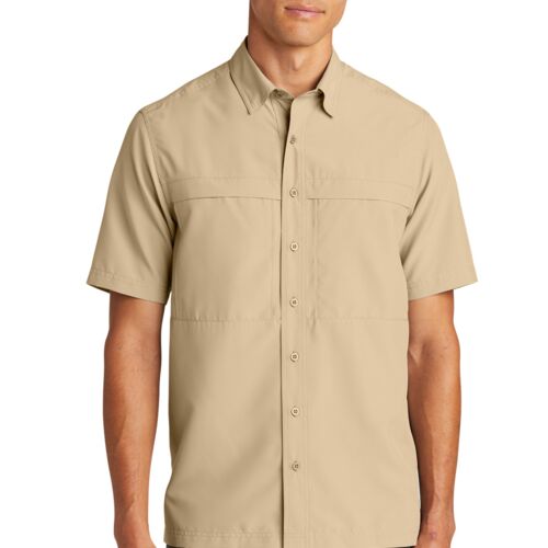 Port Authority® Short Sleeve UV Daybreak Shirt (NuBerry Farms) Thumbnail