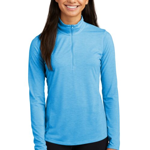 Sport-Tek® Women's PosiCharge® Tri-Blend Wicking 1/4-Zip Pullover (CSM New Hire) Thumbnail