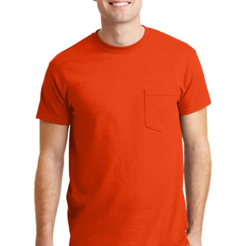 Gildan® DryBlend® 50 Cotton/50 Poly Pocket T-Shirt (NO SIZE UPCHARGE) Thumbnail
