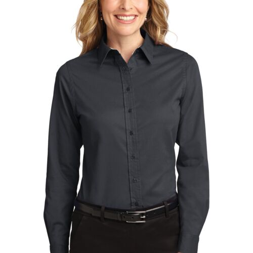 Port Authority® Women's Long Sleeve Easy Care Shirt (Arbor New Hire) Thumbnail