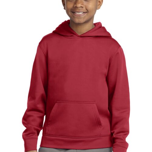 Sport-Tek® Youth Sport-Wick® Fleece Hooded Pullover (SKATE THE ZOO) Thumbnail