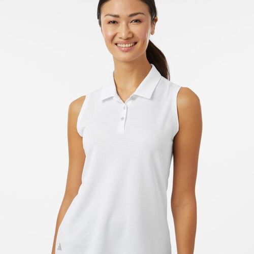 Adidas Women's Ottoman Sleeveless Polo Thumbnail