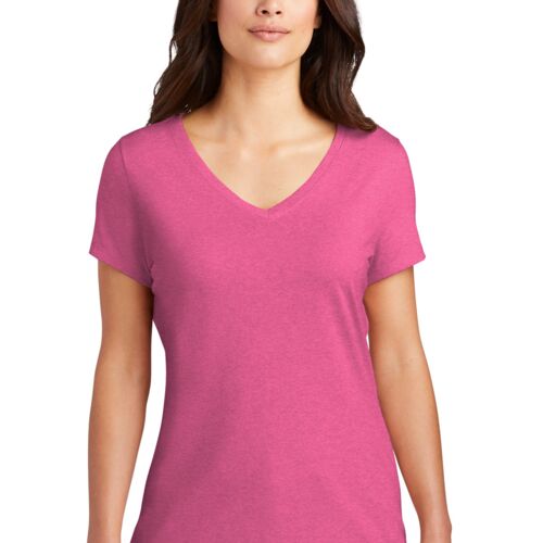 District® Women’s Perfect Tri® V-Neck Tee (Jaqua Realtors) Thumbnail