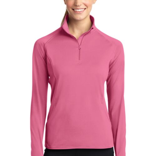 Sport-Tek® Women's Sport-Wick® Stretch 1/4-Zip Pullover (Jaqua) Thumbnail