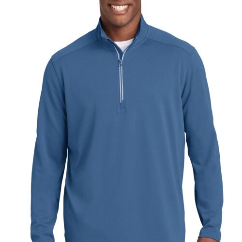 Sport-Tek® Sport-Wick® Textured 1/4-Zip Pullover (Jaqua) Thumbnail
