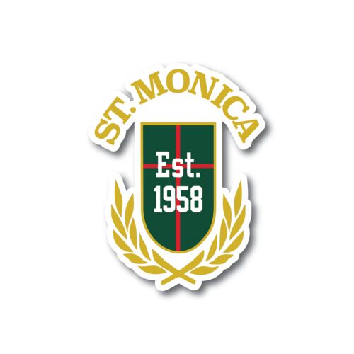St. Monica Crest Decal Thumbnail