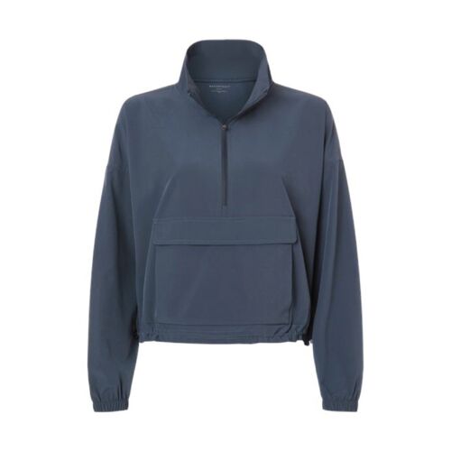 Women's Stretch Woven Quarter-Zip Pullover Thumbnail