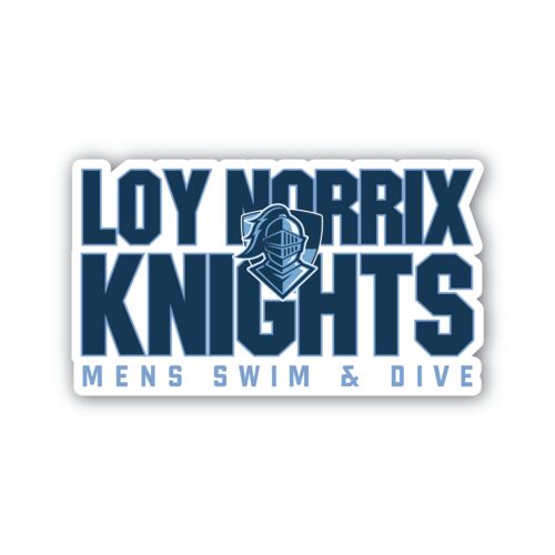 Loy Norrix Men's Swim & Dive Decal Thumbnail