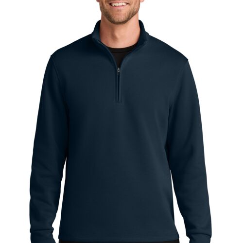 Port Authority® Wearever Signature Double Pique 1/4-Zip (Yeo & Yeo) Thumbnail