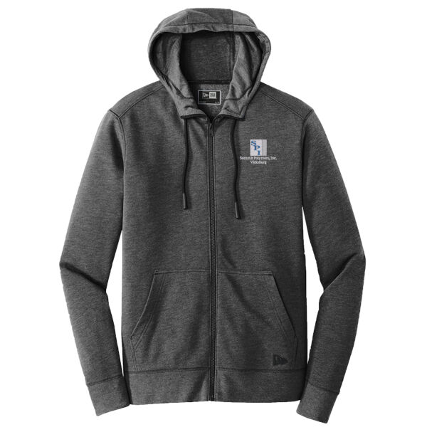 EV1 New Era® Tri-Blend Fleece Full-Zip Hoodie Thumbnail
