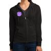 Women's Fitted Jersey Full Zip Hoodie Thumbnail