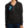 Women's Fitted Jersey Full Zip Hoodie Thumbnail