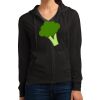 Women's Fitted Jersey Full Zip Hoodie Thumbnail