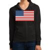Women's Fitted Jersey Full Zip Hoodie Thumbnail