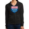 Women's Fitted Jersey Full Zip Hoodie Thumbnail