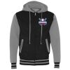 Unisex Heavyweight Varsity Full-Zip Hooded Sweatshirt Thumbnail