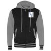 Unisex Heavyweight Varsity Full-Zip Hooded Sweatshirt Thumbnail