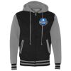 Unisex Heavyweight Varsity Full-Zip Hooded Sweatshirt Thumbnail