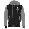 Unisex Heavyweight Varsity Full-Zip Hooded Sweatshirt Thumbnail