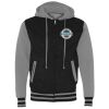 Unisex Heavyweight Varsity Full-Zip Hooded Sweatshirt Thumbnail